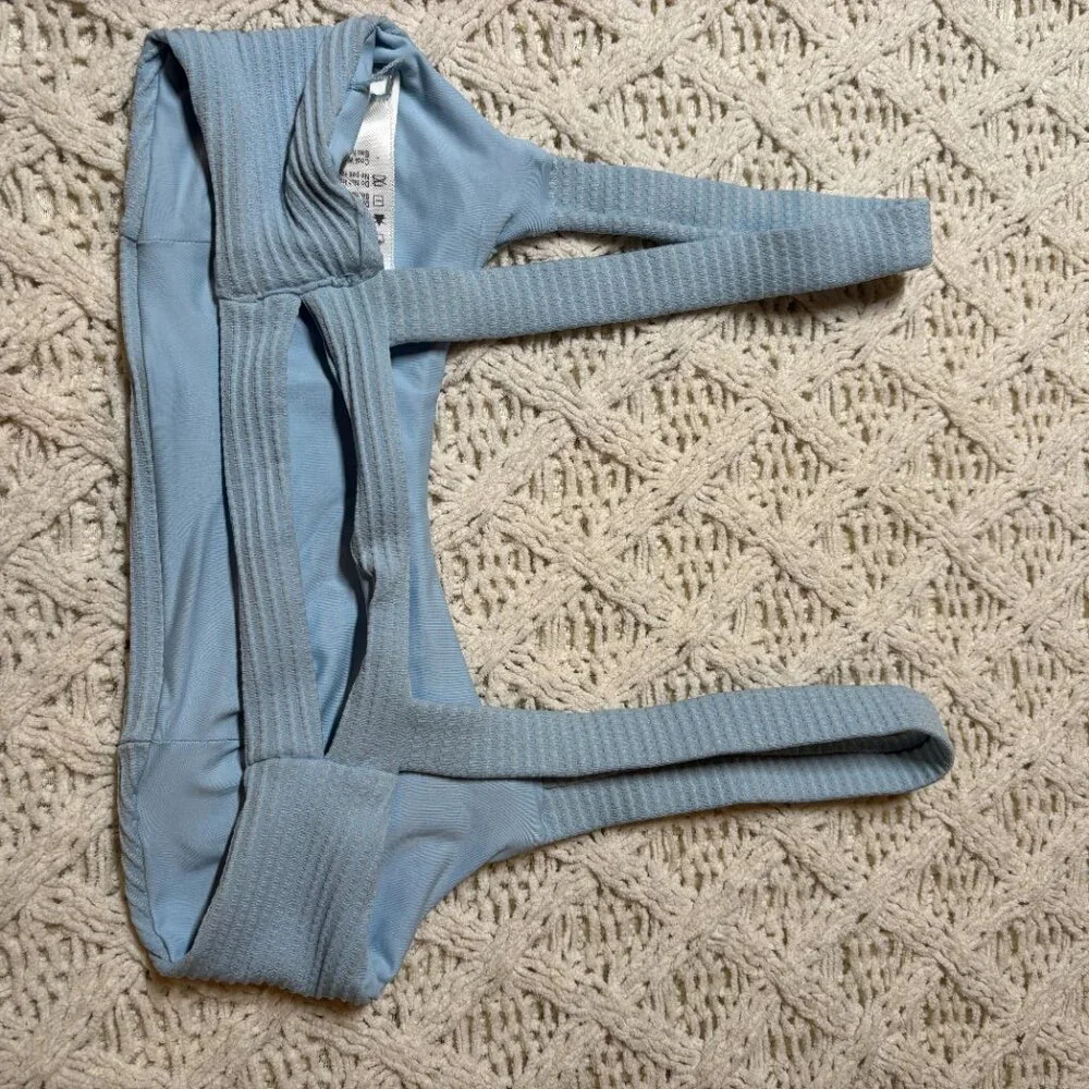 L*Space Jess Blue Bikini Top Swimwear – Women’s XS‎ - NWOT